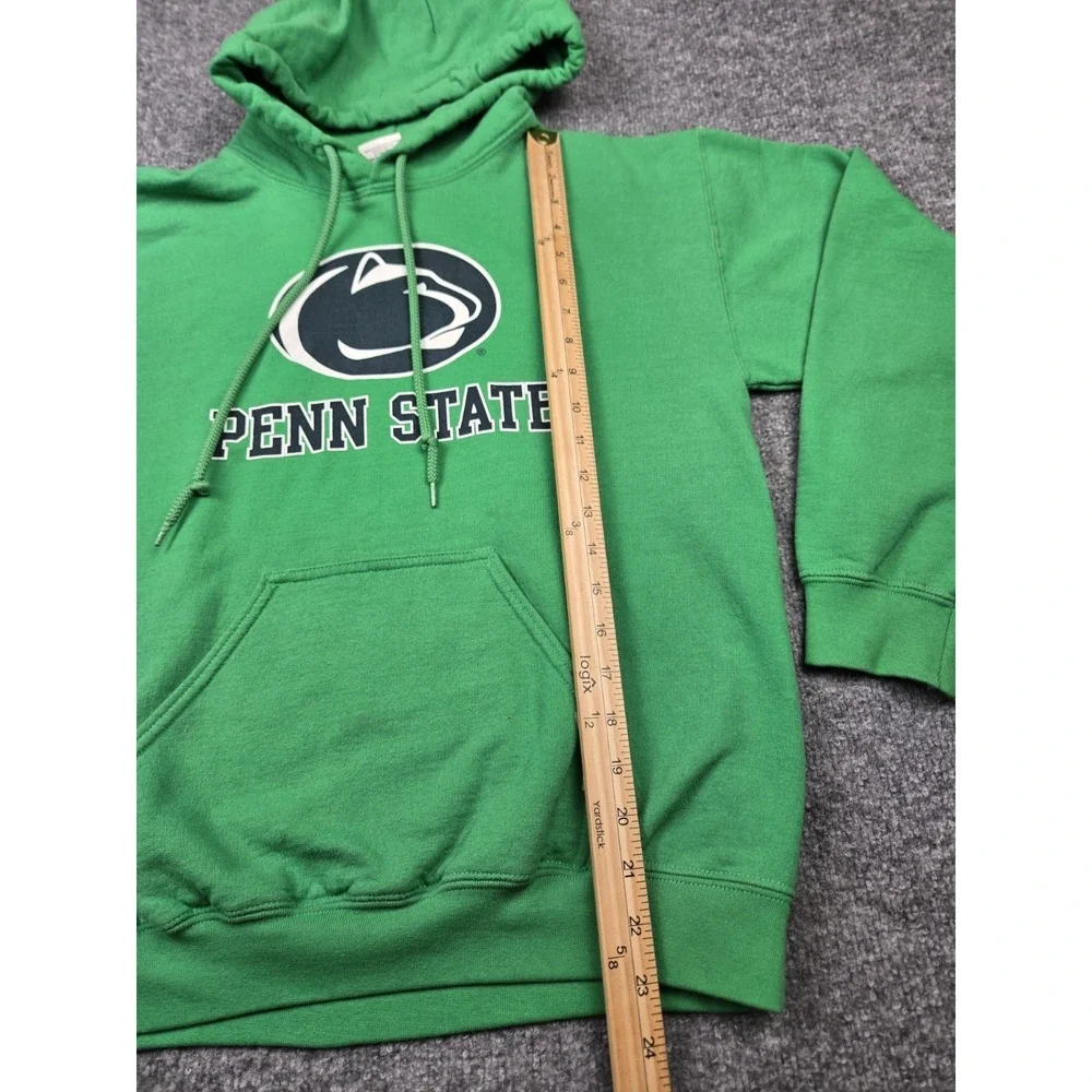 Gildan Heavy Blend Penn State Green Pullover Hoodie Sweatshirt S #1166